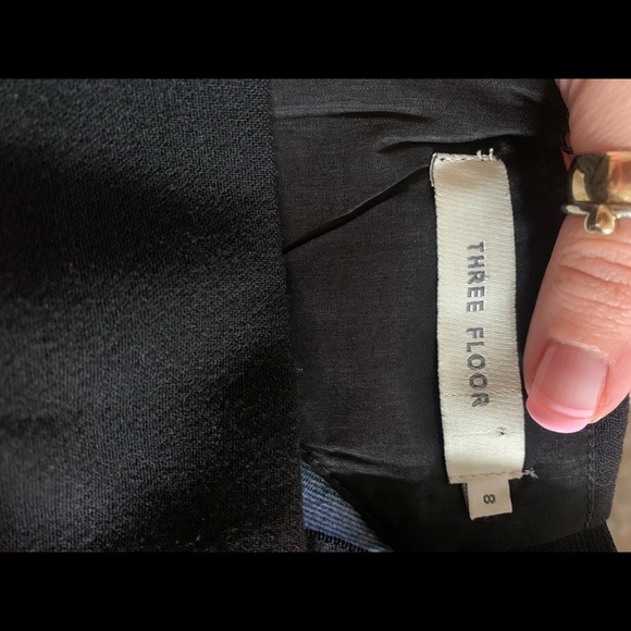 Black Sibling Bandeau Cocktail Dress Size 8 - Picture 5 of 7